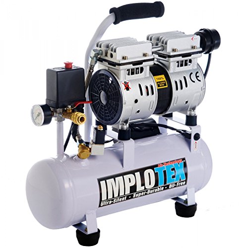 480W Silent Flüsterkompressor Druckluftkompressor nur 48dB leise ölfrei flüster Kompressor Compressor IMPLOTEX 480W Silent Flüsterkompressor Druckluftkompressor nur 48dB leise ölfrei flüster Kompressor Compressor IMPLOTEX